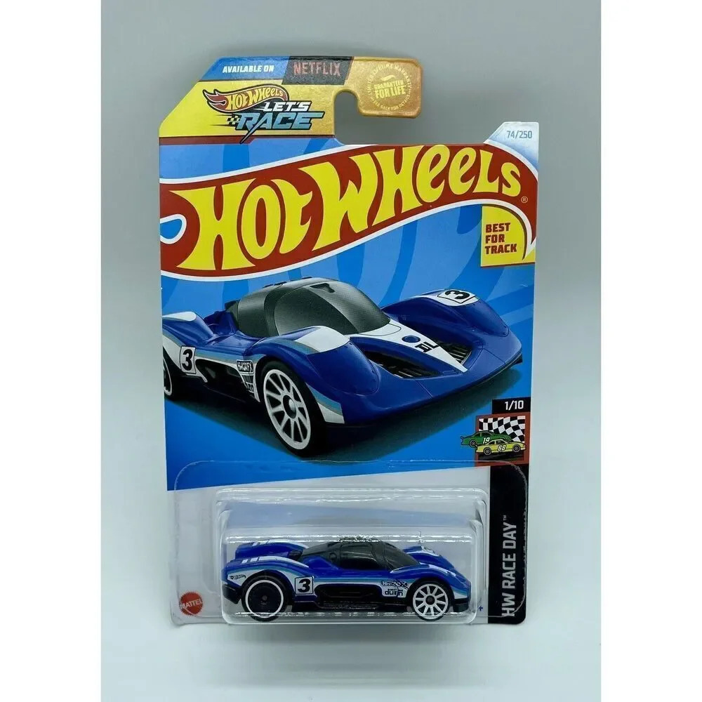 NEW 2024 Hot Wheels Let’s Race Blue Group C Fantasy 74/250 Race‎ Day 1/10